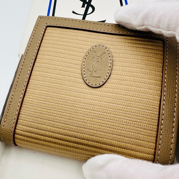 Yves Saint Laurent Tan Wallet - Vintage - Picture 4 of 9